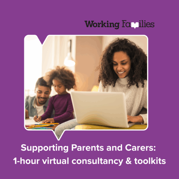 Supporting Parents and Carers: 1-hour virtual consultancy and toolkits