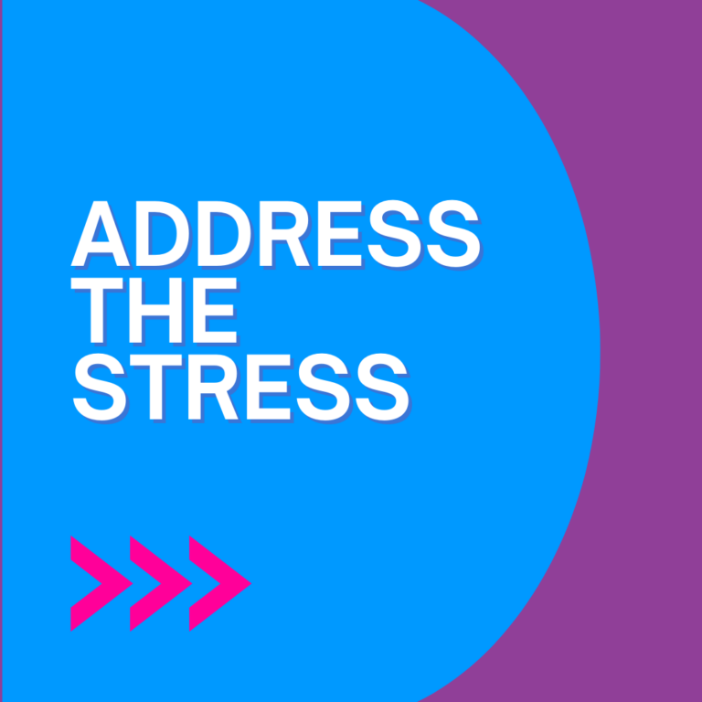 Address the stress: how to take action to reduce work-related stress ...
