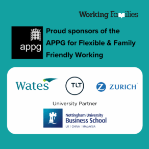 ogos of the sponsoring organisations for the APPG for flexible and family friendly working
